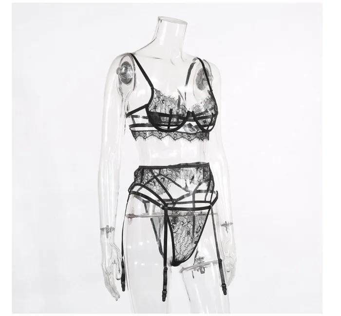 3 PCs Sexy Lingerie Lace Set | sexense Anal 3 PCs Sexy Lingerie Lace Set | sexense Anal