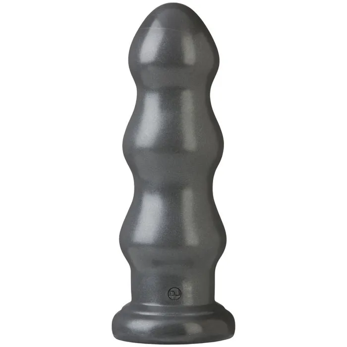 American Bombshell B10 Tango 10in Anal Dildo Gun Metal Anal