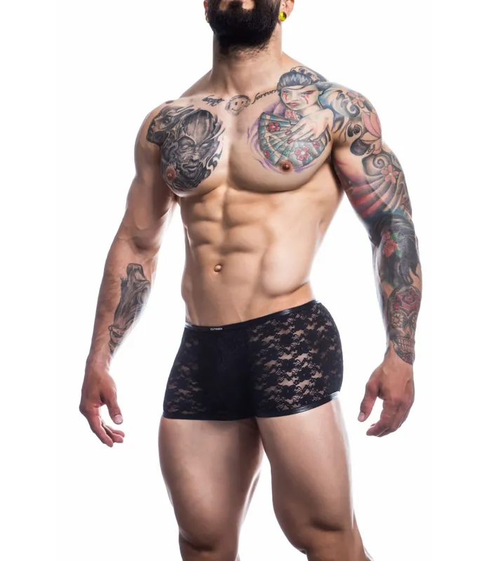Anal Cut For Men L4CE Trunk Black LARGE