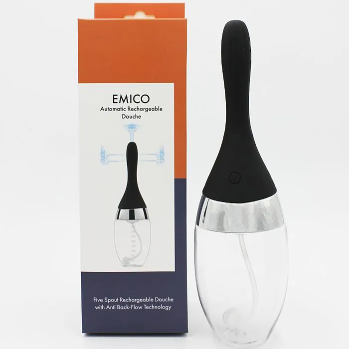 Anal Emico AUTO Anal Cleanser Douche Rectal Enema Bulb Rechargeable Vaginal Cleaner AAPD