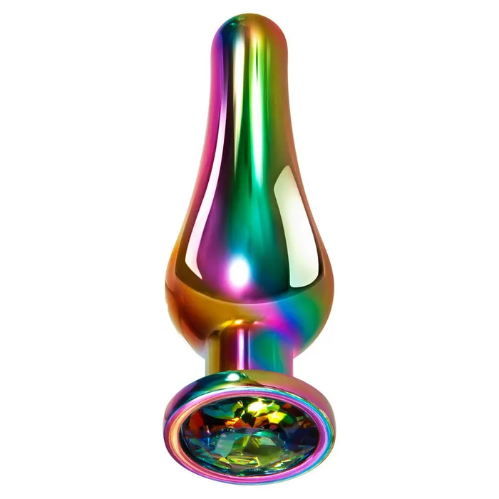 Anal | Evolved Evolved Rainbow Metal Plug - Medium Anal | Evolved Evolved Rainbow Metal Plug - Medium