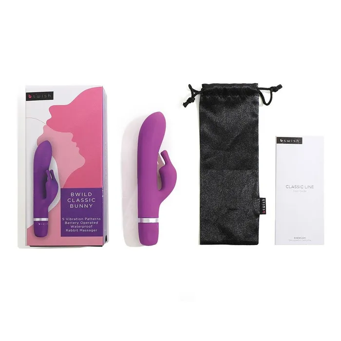 B Swish Vibrators | B Swish Bwild Classic Bunny - Purple B Swish Vibrators | B Swish Bwild Classic Bunny - Purple
