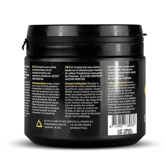 BUTTR Fisting Cream 500ml Personal Lubricant THICK Anal Fist Sex Lube | EDC Anal