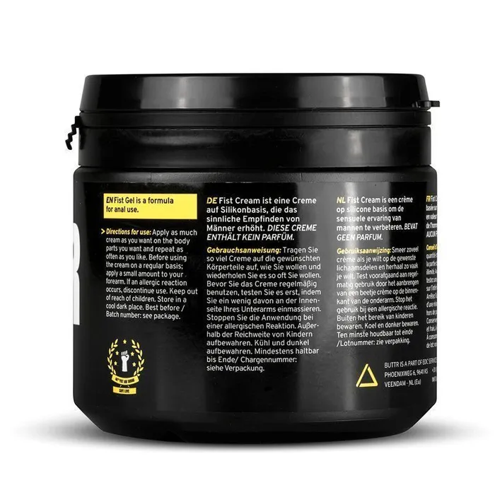 BUTTR Fisting Cream 500ml Personal Lubricant THICK Anal Fist Sex Lube | EDC Anal