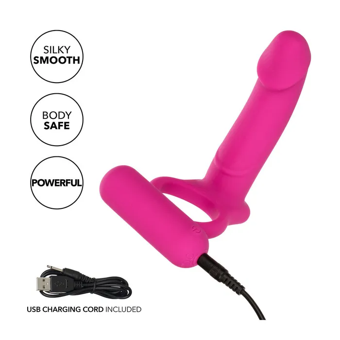 Female Sex Toys | Silicone Rechargeable Double Diver Stimulator - California Exotic