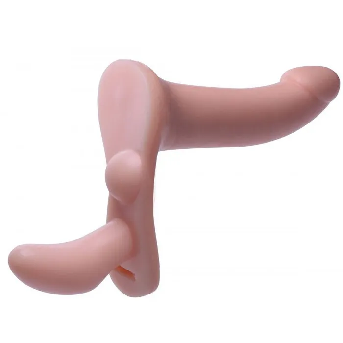 Female Sex Toys | XR Brands Plena II Double Penetration Strap On