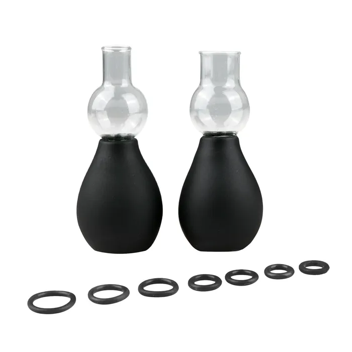 Fetish Collection Anal | Nipple Sucker Black 2 Pc
