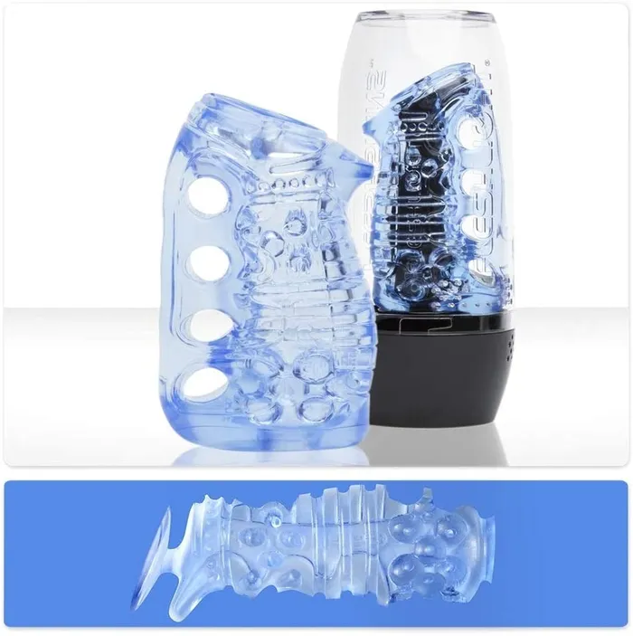 Fleshlight Fleshskins Grip Blue Fleshlight Vibrators