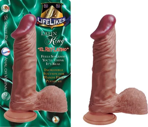 Lifelike Latin King 9 Inch Nasstoys Anal