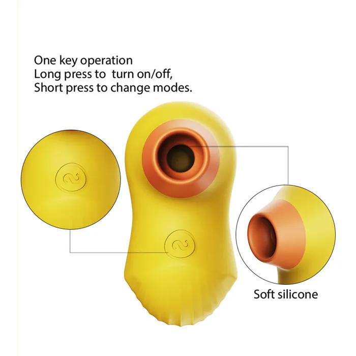 Mr. Duckie Sucking Vibrator | sexense Vibrators