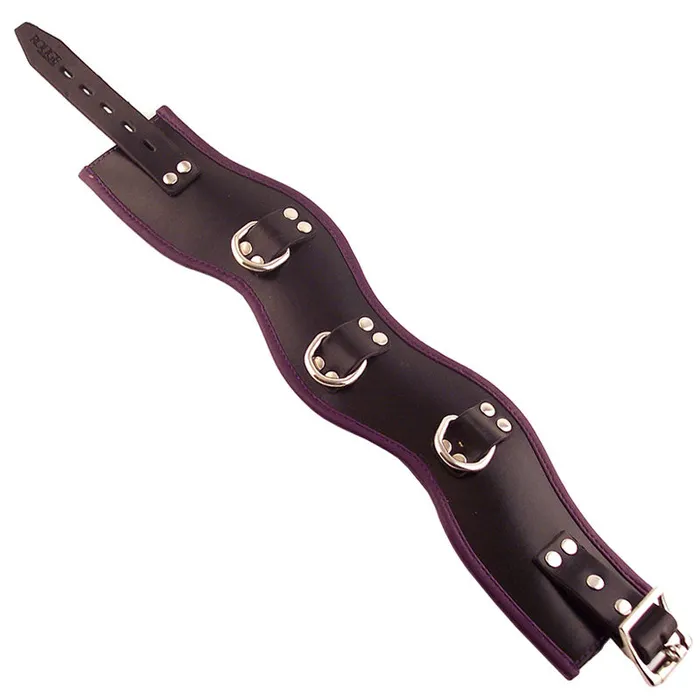Rouge Garments Black And Purple Padded Posture Collar Rouge Garments Vibrators