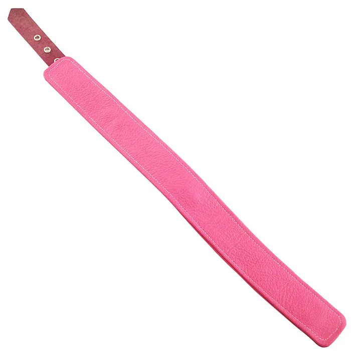 Rouge Garments Vibrators | Rouge Garments Plain Pink Leather Collar Rouge Garments Vibrators | Rouge Garments Plain Pink Leather Collar