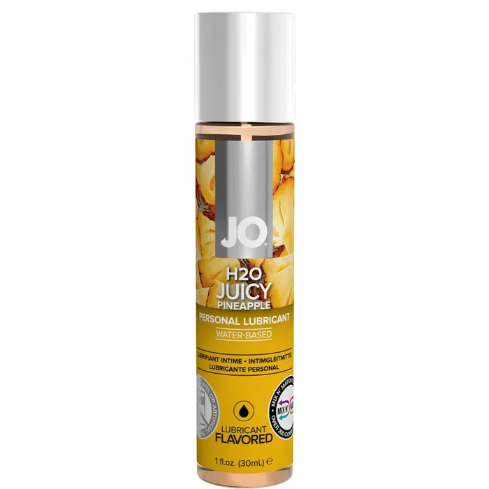 Sexual Health Wellbeing System Jo System JO H2O Flavored Juicy Pineapple Personal Lubricant Oral Sex Lube 30ml