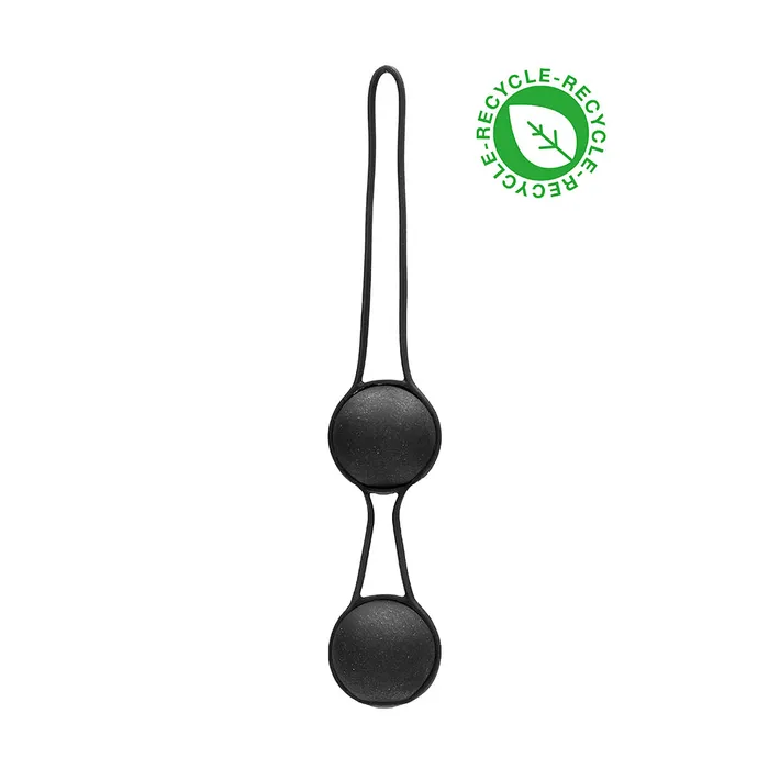 Shots Natural Pleasure Geisha Balls Black Dildos