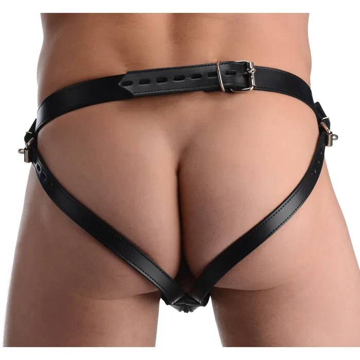 Spiked Leather Confinement Jockstrap | Strict Leather Restraints Spiked Leather Confinement Jockstrap | Strict Leather Restraints