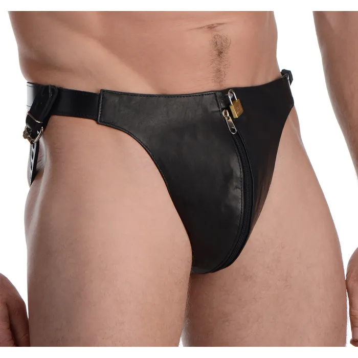 Spiked Leather Confinement Jockstrap | Strict Leather Restraints Spiked Leather Confinement Jockstrap | Strict Leather Restraints