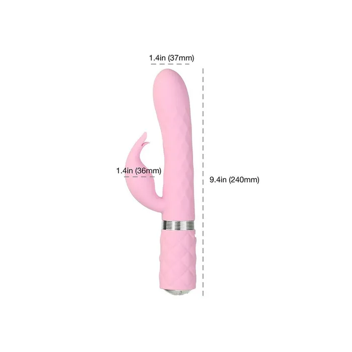 Vibrators | BMS Enterprises Pillow Talk Lively Rabbit Vibrator Pink
