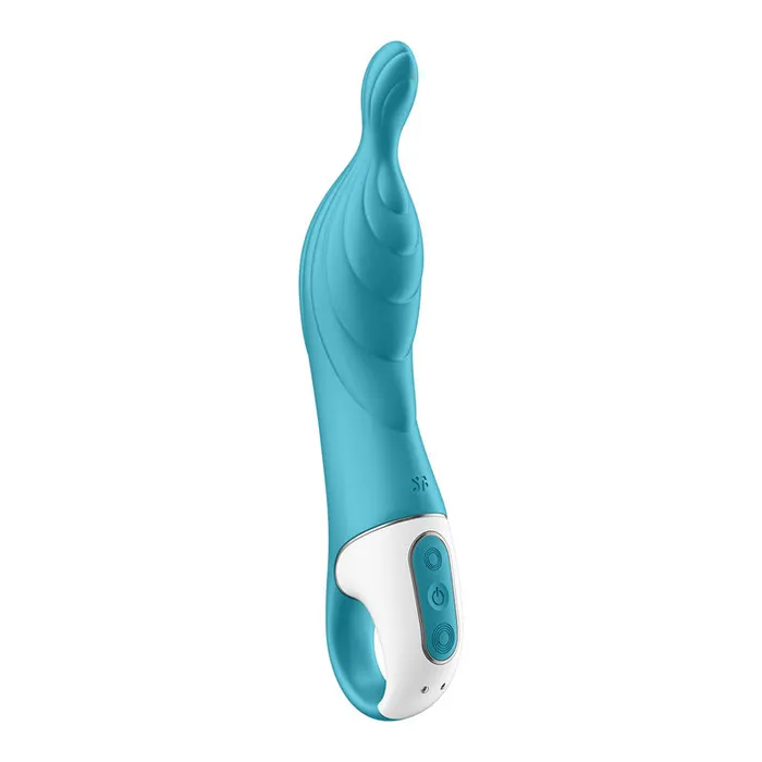 Vibrators | Satisfyer Satisfyer A-Mazing 2 - Turquoise USB Rechargeable Vibrator