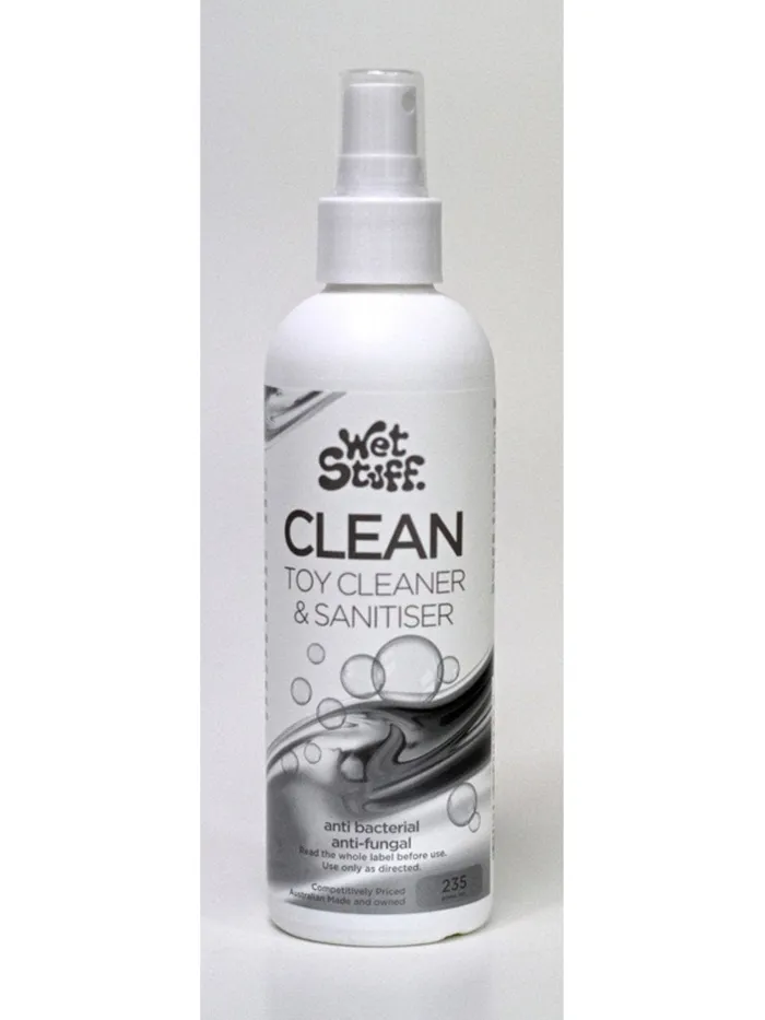 Wet Stuff Clean Spray Mist 235g Toy Cleaner Wet Stuff Vibrators