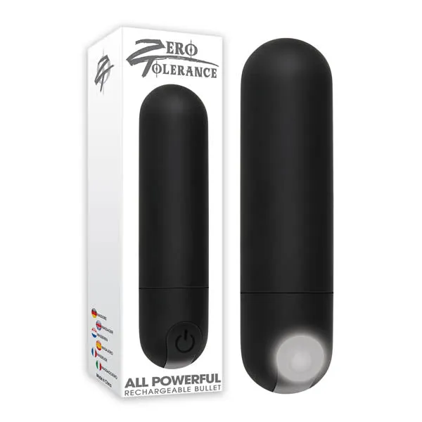 Zero Tolerance Zero Tolerance All Powerful Rechargeable Bullet Anal