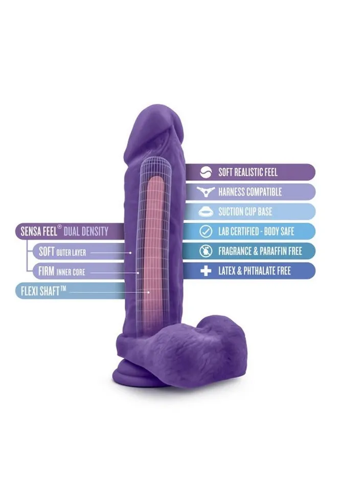 Au Naturel Female Sex Toys | Au Naturel Bold Massive Dildo with Suction Cup