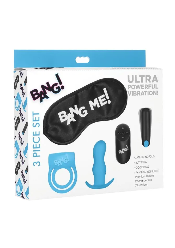 Bang! Duo Blast Plug and Cock Ring Kit | BANG! Male Sex Toys