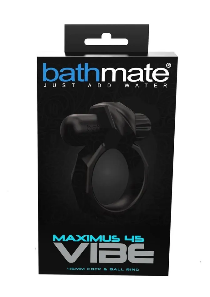 Bathmate Maximus Vibe 45 Rechargeable Silicone Cock Ring | Bathmate Male Sex Toys Bathmate Maximus Vibe 45 Rechargeable Silicone Cock Ring | Bathmate Male Sex Toys