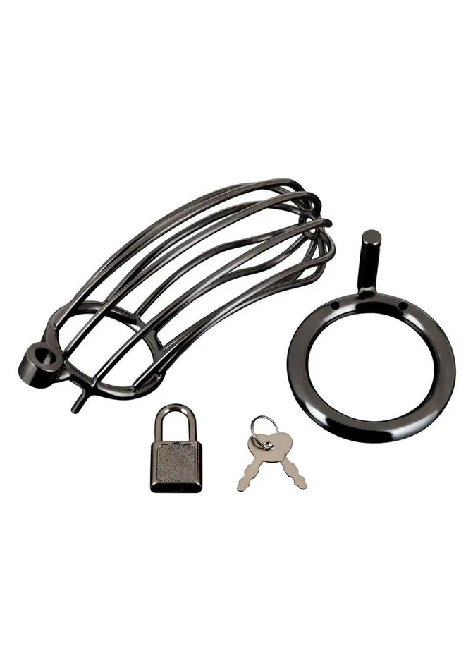 Blue Line CandB Gear Prisoner Cock Cage | Male Sex Toys