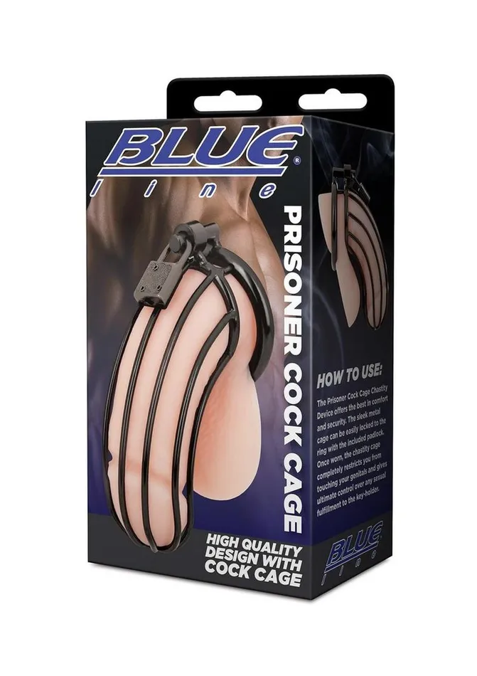 Blue Line CandB Gear Prisoner Cock Cage | Male Sex Toys