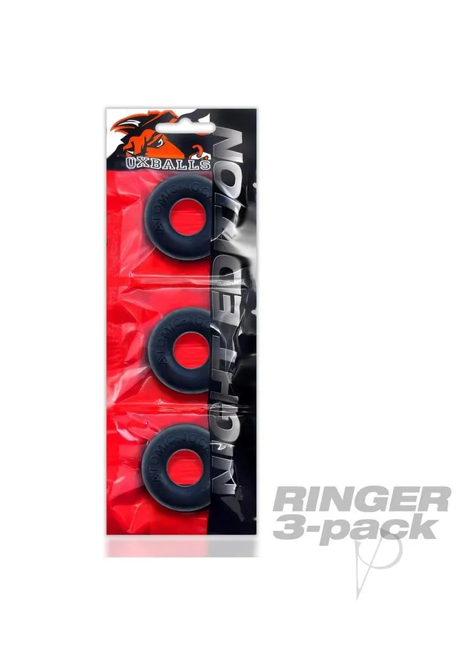 Blue Ox Designs Llc Vibrators Ringer Cockring 3Pk Night Ed