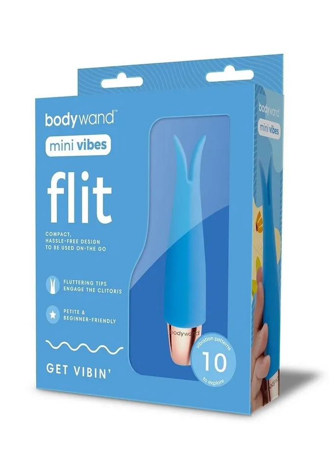 Bodywand Female Sex Toys | Bodywand Mini Vibes Flit Rechargeable Silicone Clitoral Stimulator