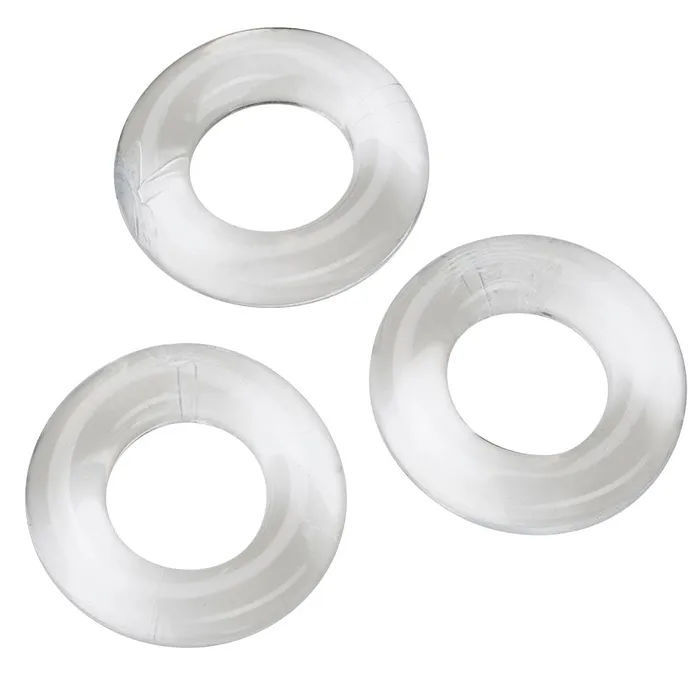 Dildos | Cloud 9 Novelties Cockring Combo Clear