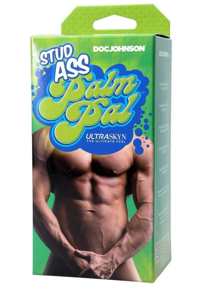 Doc Johnson Male Sex Toys | Palm Pal Stud Ass Ultraskyn Masturbator - Butt