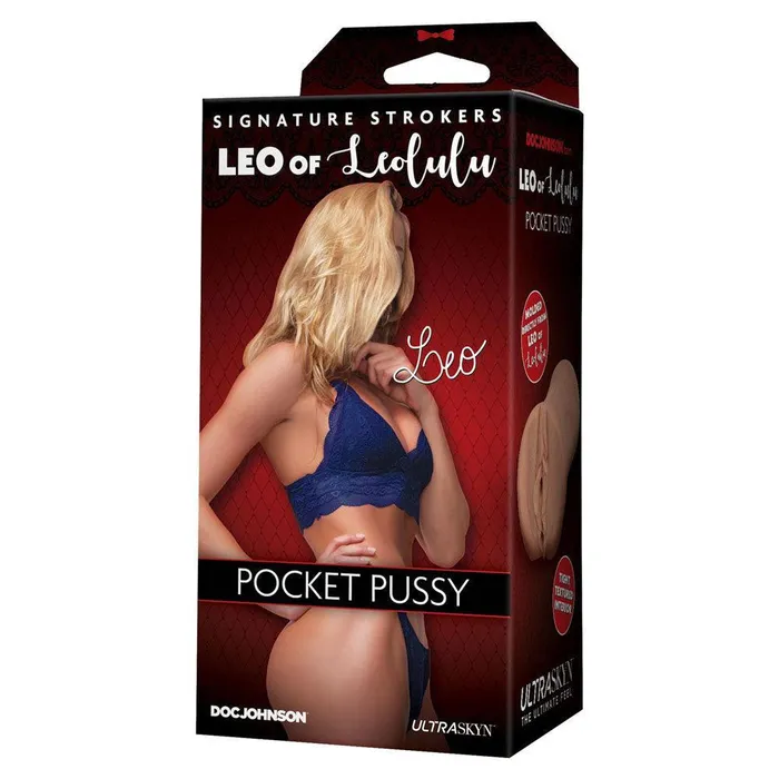 Doc Johnson Male Sex Toys | Signature Strokers Leo of Leolulu Pocket Pussy