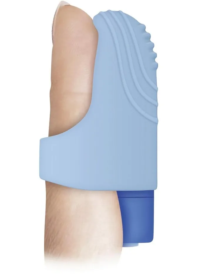 Female Sex Toys | Evolved Fingerlicious Rechargeable Bullet with Silicone Clitoral Stimulation Finger Sleeve