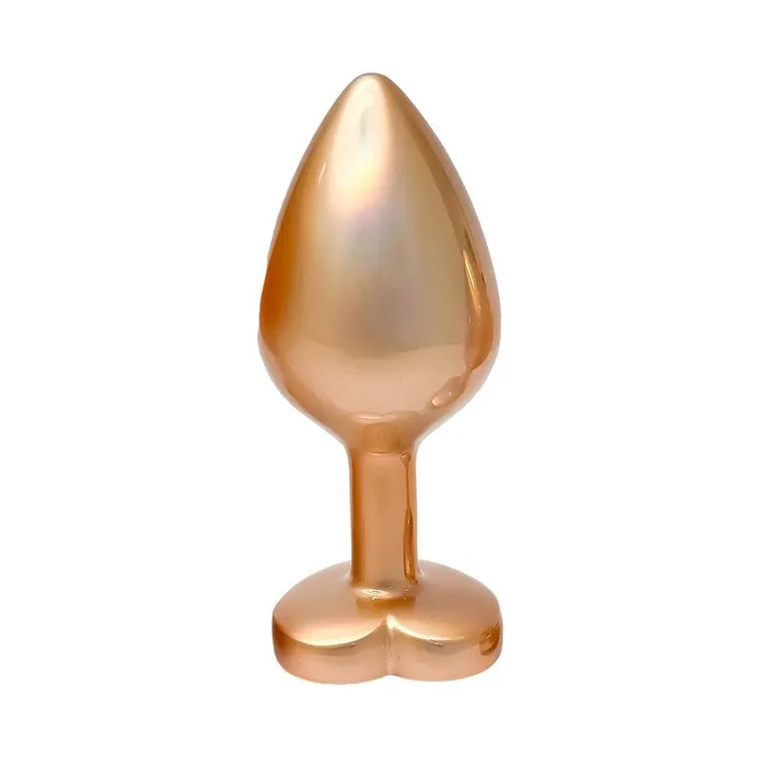 Gleaming Love Pearl Gold Butt Plug Medium Dream Toys Anal