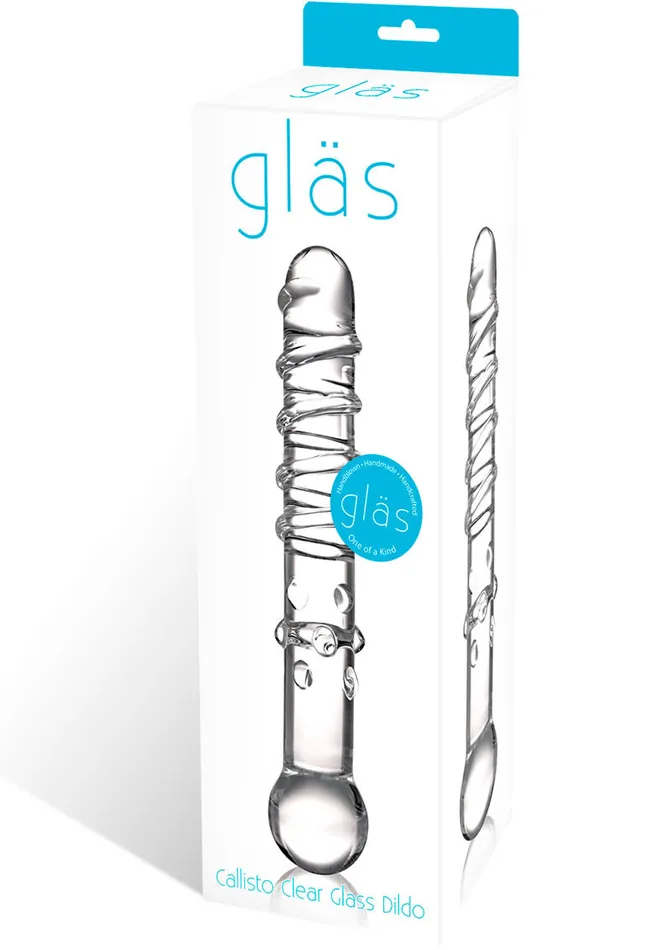 Hustler Dildos Callisto Clear Glass