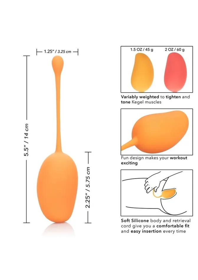 Kegel Training Set Mango Silicone | Kegel Female Sex Toys Kegel Training Set Mango Silicone | Kegel Female Sex Toys