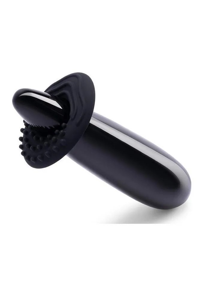 Le Wand Crystal Wand Probe with Silicone Ring - Black Obsidian | Le Wand Male Sex Toys Le Wand Crystal Wand Probe with Silicone Ring - Black Obsidian | Le Wand Male Sex Toys