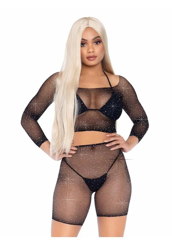 Leg Avenue Male Sex Toys Leg Avenue Rhinestone Fishnet Long Sleeve Crop Top and Biker Shorts Leg Avenue Male Sex Toys Leg Avenue Rhinestone Fishnet Long Sleeve Crop Top and Biker Shorts