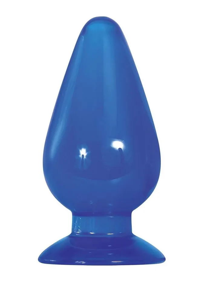 Male Sex Toys | Adam and Eve Big Blue Jelly Backdoor Anal Plugs Playset - Adam and Eve