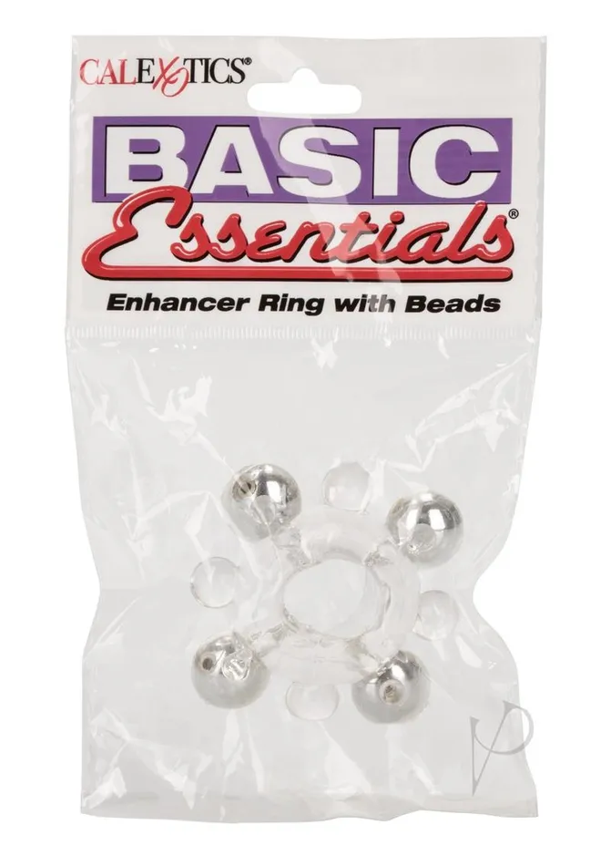 Male Sex Toys | Basic Essentials Basic Essentials Enhancer Cock Ring with Beads Male Sex Toys | Basic Essentials Basic Essentials Enhancer Cock Ring with Beads