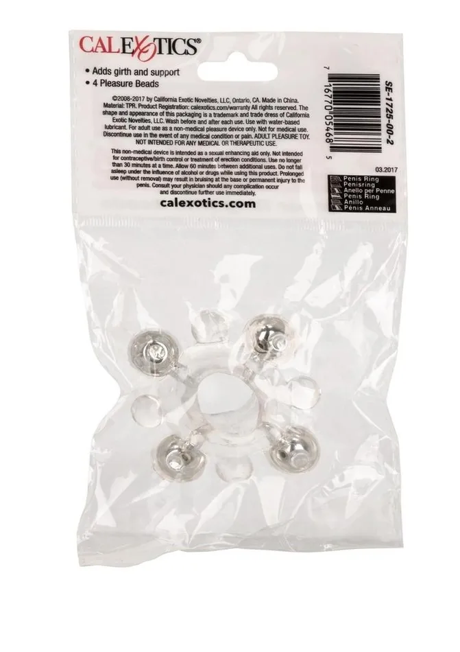 Male Sex Toys | Basic Essentials Basic Essentials Enhancer Cock Ring with Beads Male Sex Toys | Basic Essentials Basic Essentials Enhancer Cock Ring with Beads