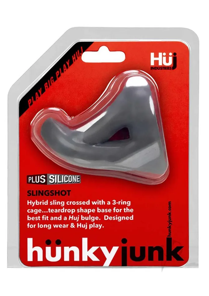 Male Sex Toys | Hunkyjunk Hunkyjunk Slingshot Silicone 3 Ring Teardrop Cock Ring