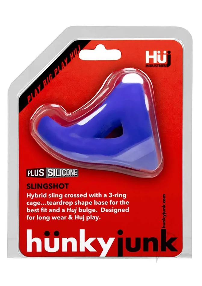 Male Sex Toys | Hunkyjunk Hunkyjunk Slingshot Silicone 3 Ring Teardrop Cock Ring