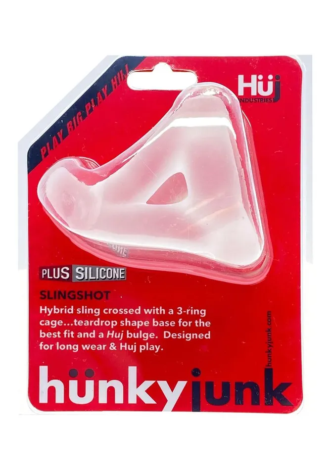 Male Sex Toys | Hunkyjunk Hunkyjunk Slingshot Silicone 3 Ring Teardrop Cock Ring