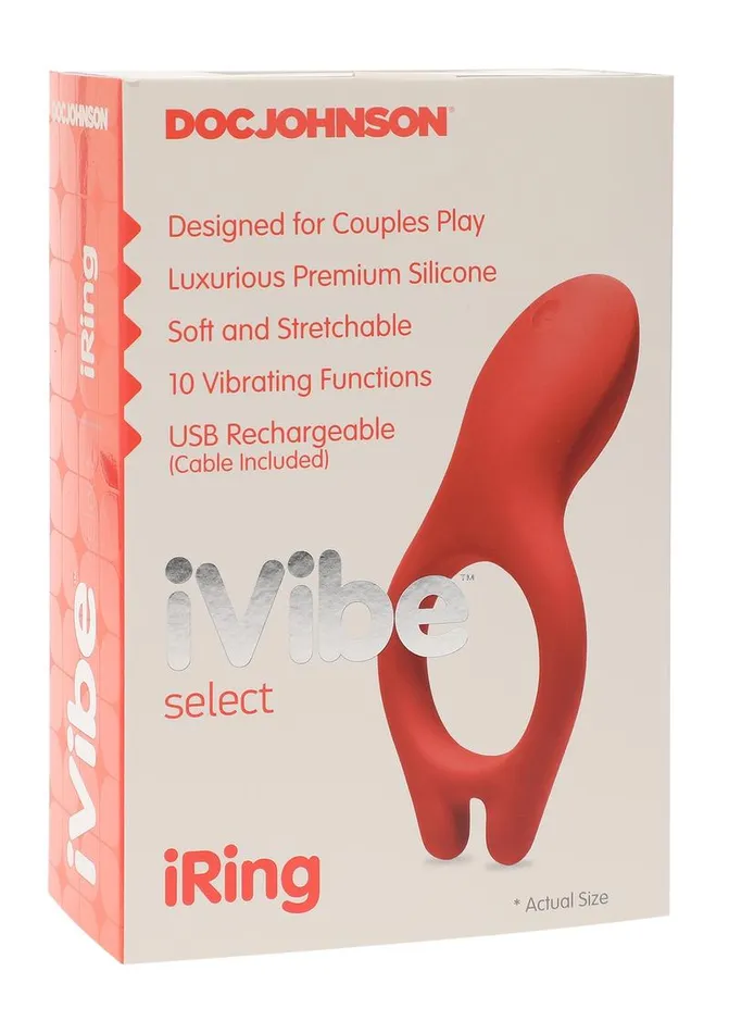 Male Sex Toys | iVibe iVibe Select iRing Rechargeable Silicone Vibrating Cock Ring