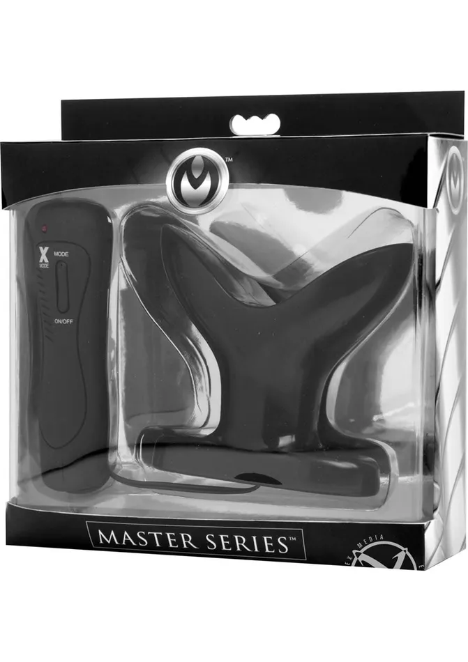 Male Sex Toys | Master Series Master Series 10 Mode Ass Anchor Vibrating Anal Plug