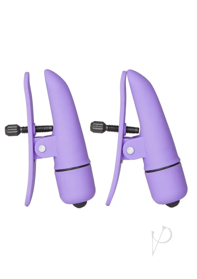 Nipple & Clitoral Toys | Nipple Play Nipplettes Virbrating Nipple Clamps