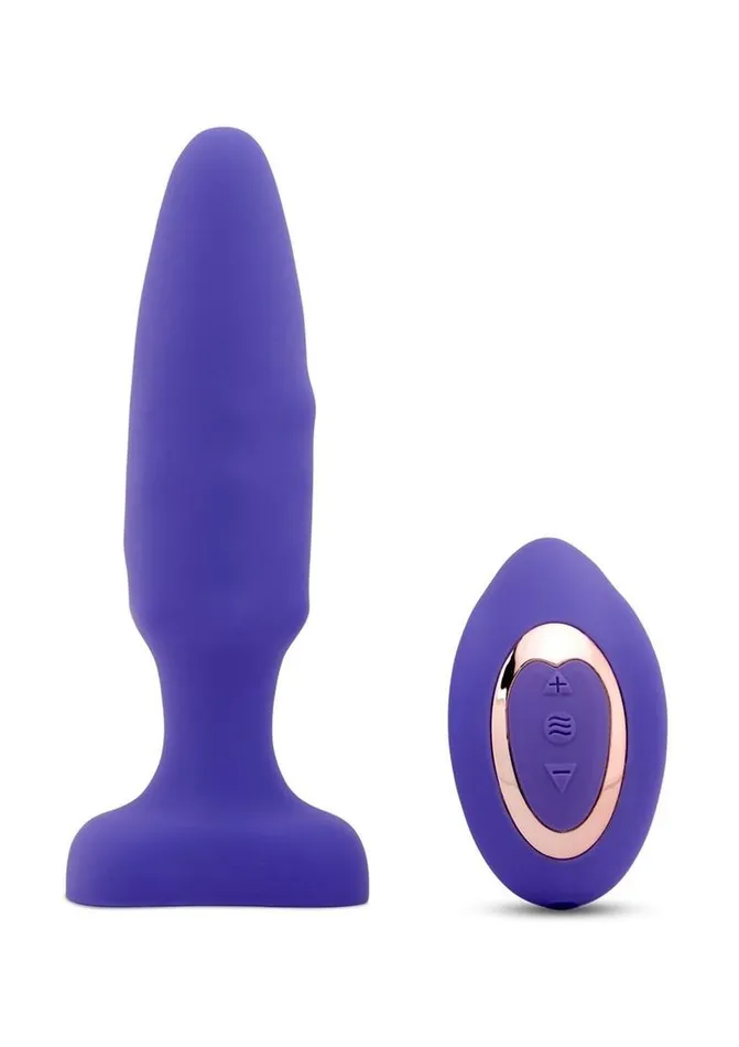Nu Sensuelle Andii Fino Roller Motion Rechargeable Silicone Anal Plug with Remote Control | Nu Sensuelle Male Sex Toys